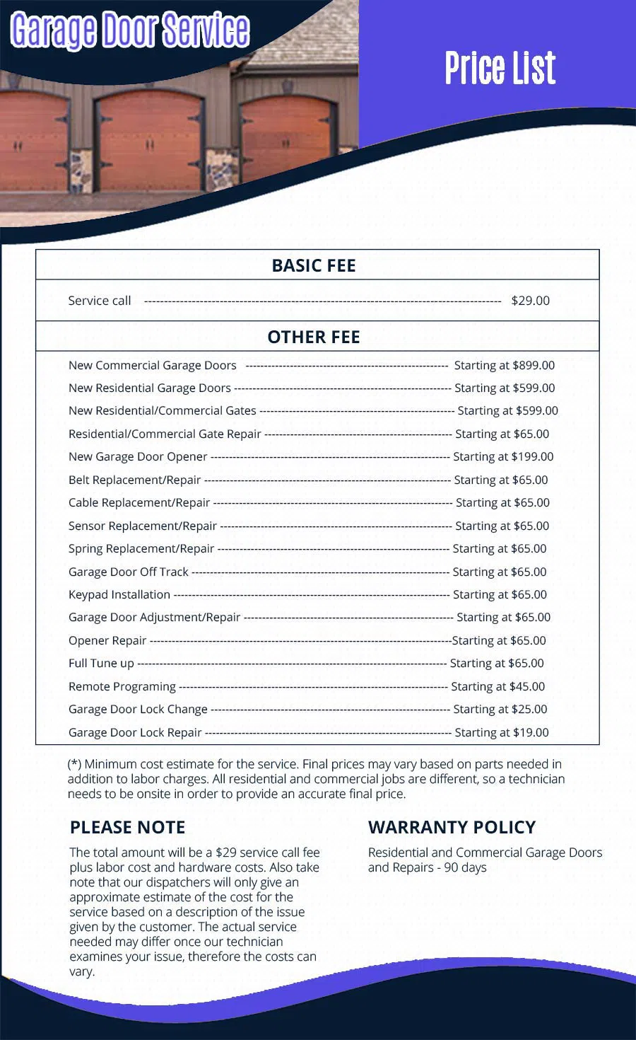 Neighborhood Garage Door Service Carroll, OH 740-229-1521